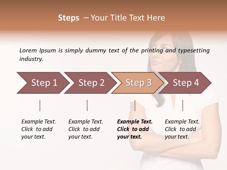 Female Jung Serious PowerPoint Template