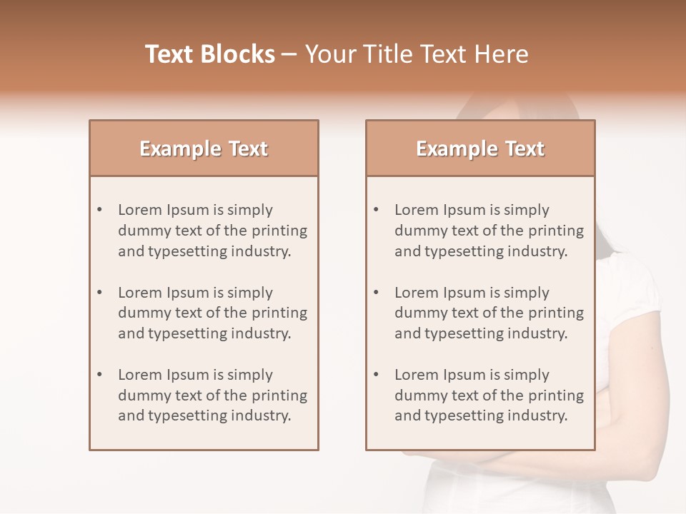 Female Jung Serious PowerPoint Template