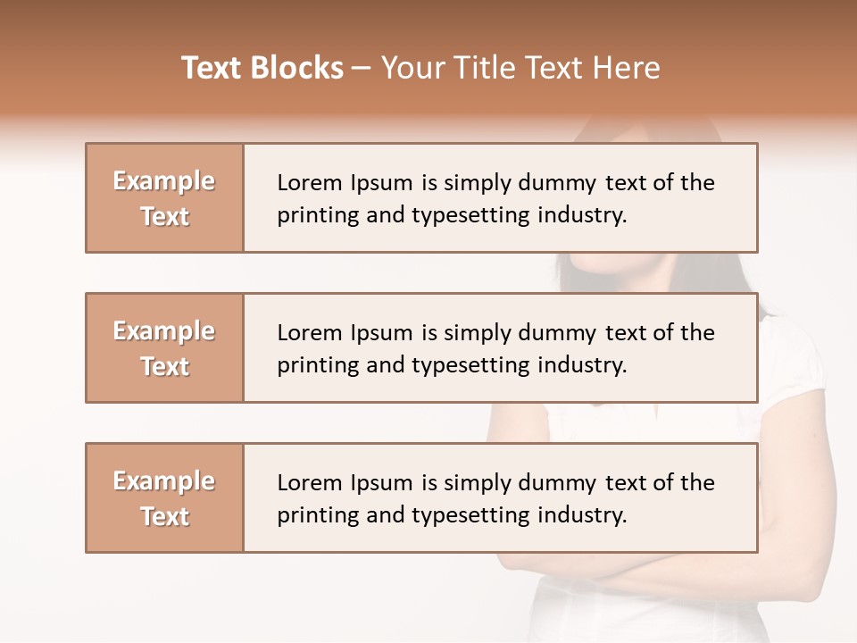Female Jung Serious PowerPoint Template