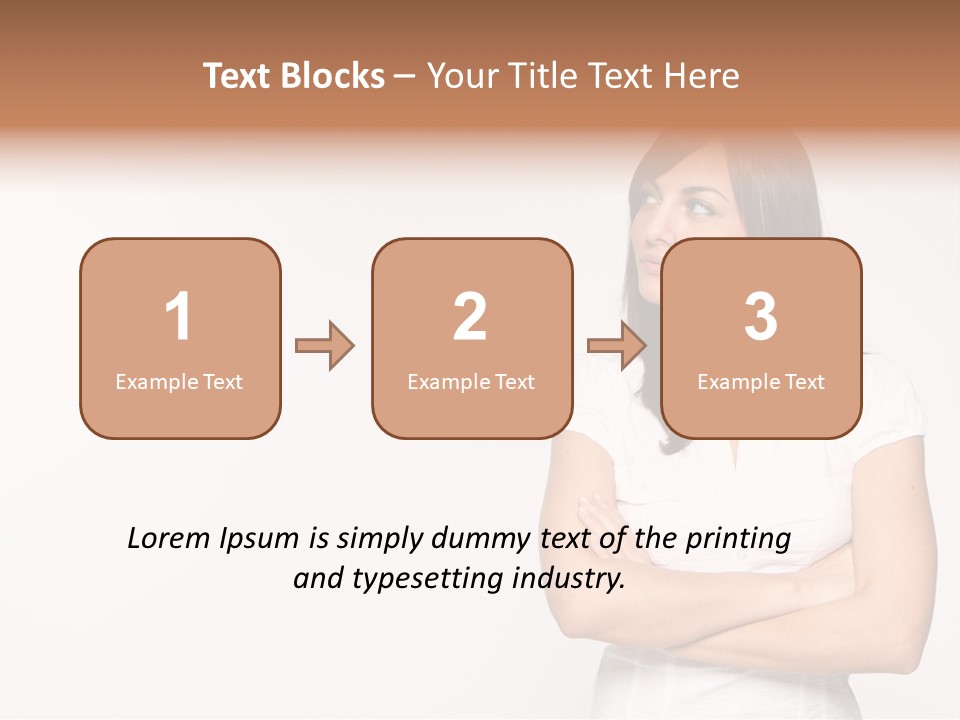 Female Jung Serious PowerPoint Template