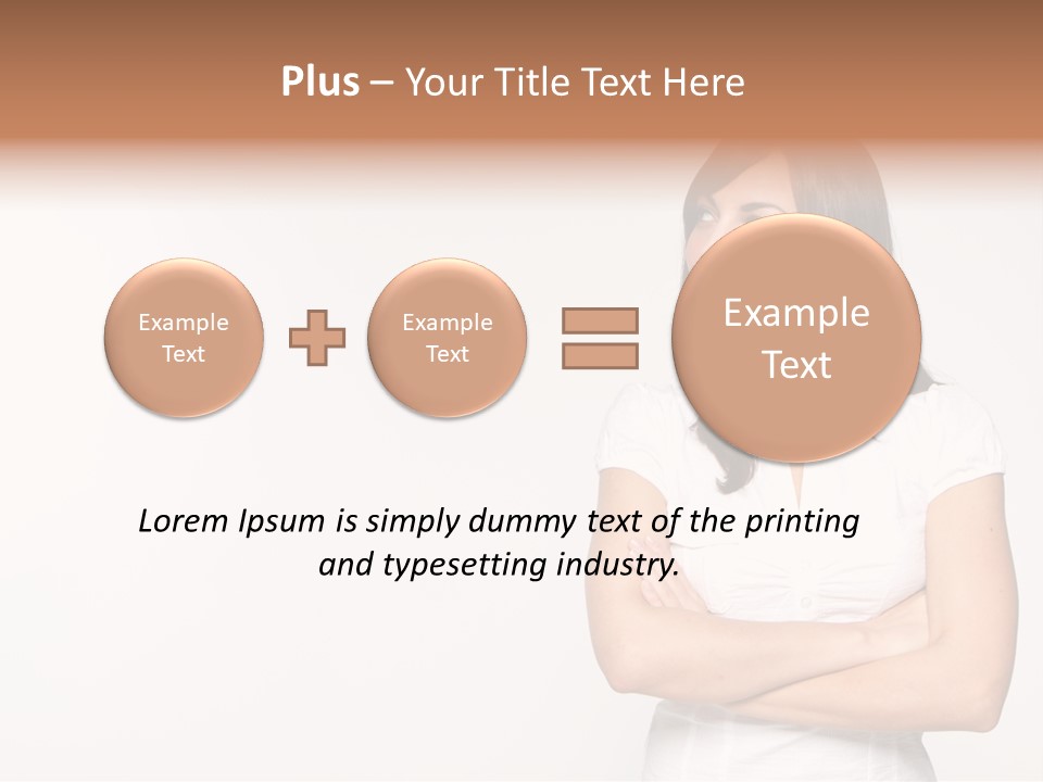 Female Jung Serious PowerPoint Template