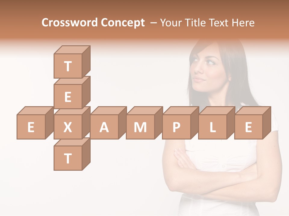 Female Jung Serious PowerPoint Template