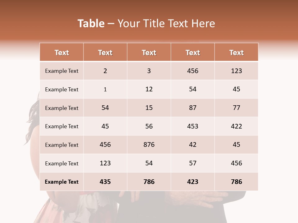 Female Geriatric Cravat PowerPoint Template