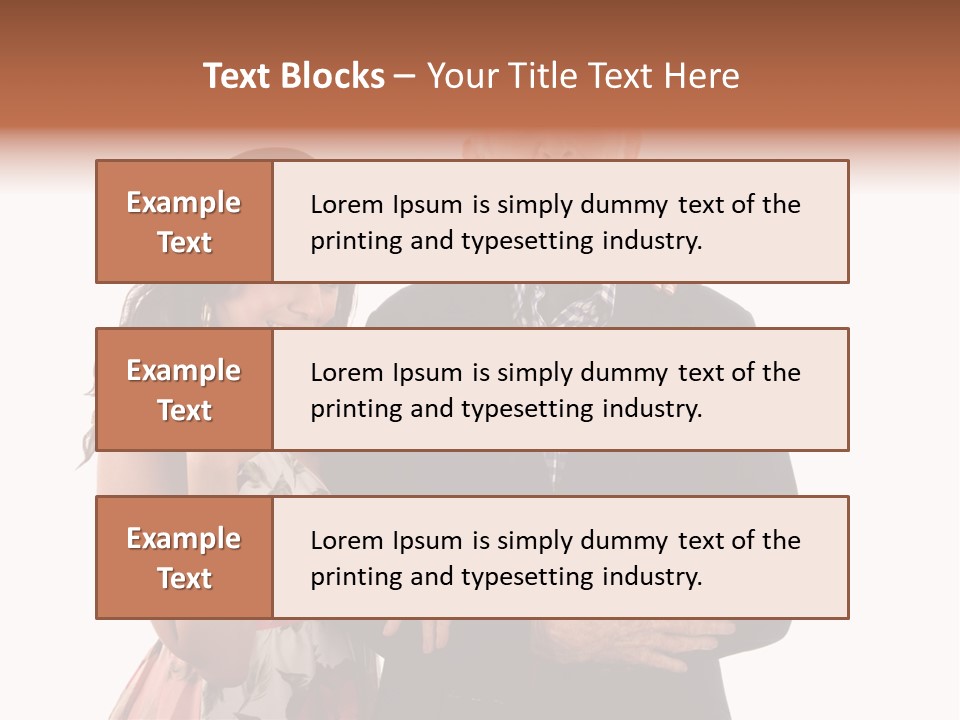 Female Geriatric Cravat PowerPoint Template
