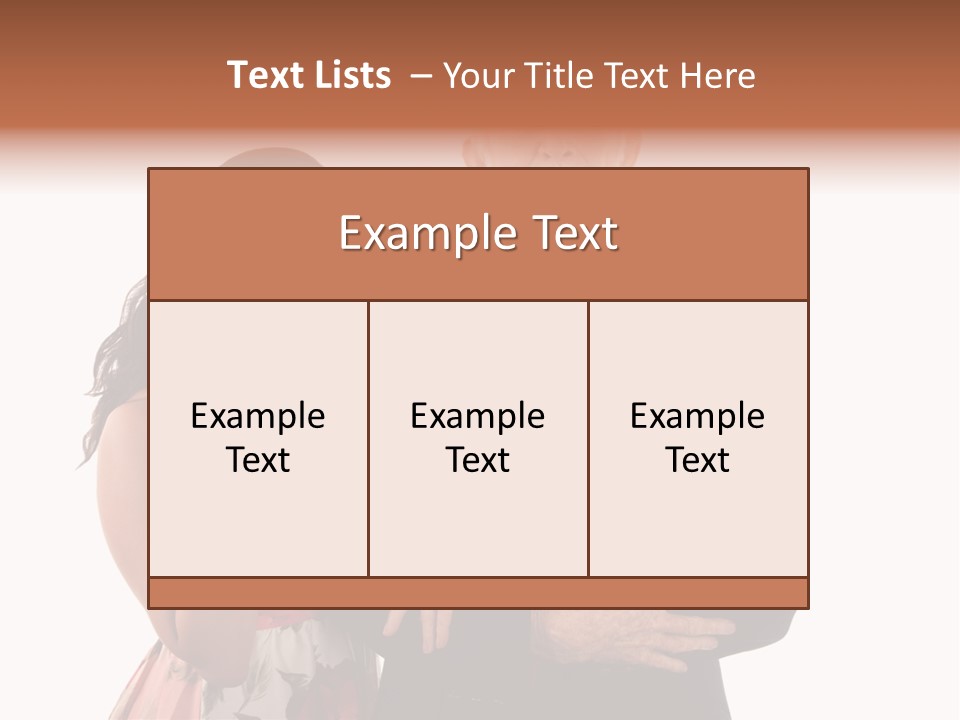 Female Geriatric Cravat PowerPoint Template