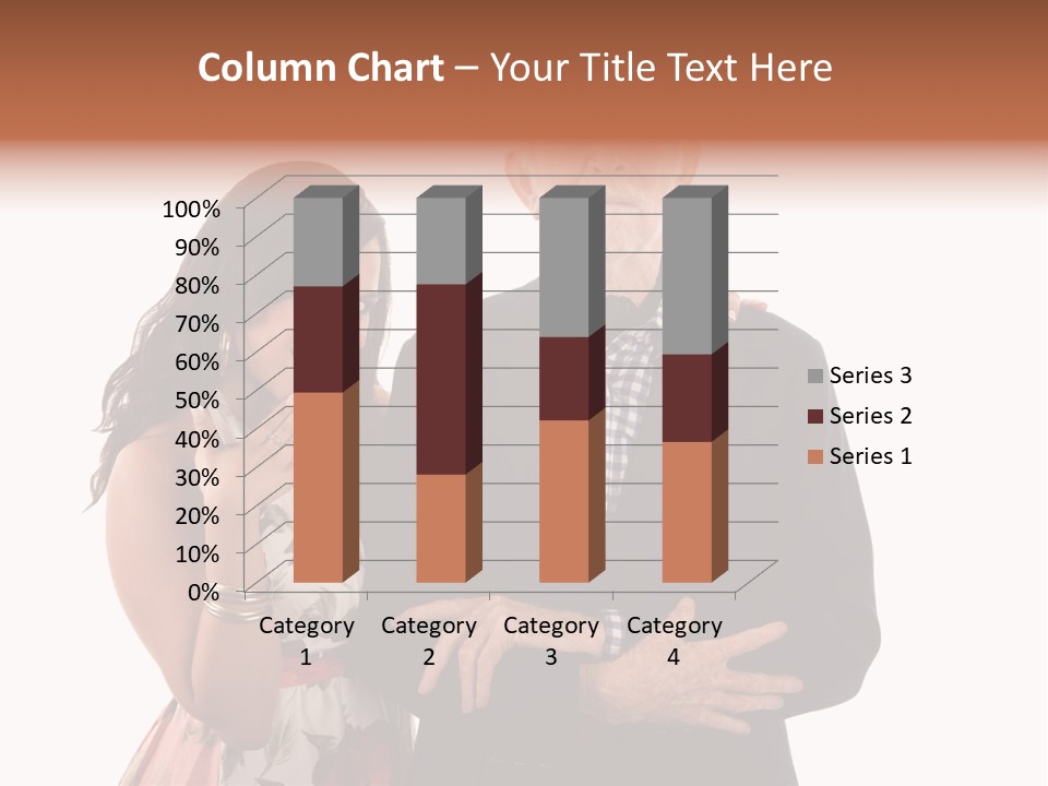 Female Geriatric Cravat PowerPoint Template
