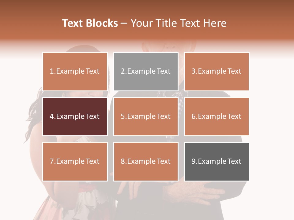 Female Geriatric Cravat PowerPoint Template