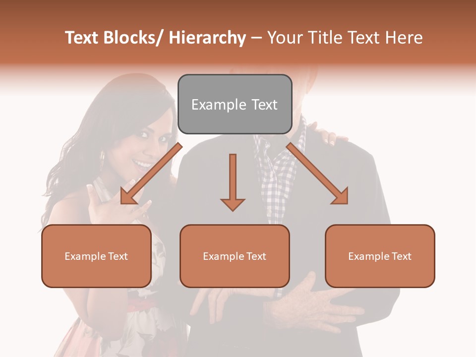 Female Geriatric Cravat PowerPoint Template