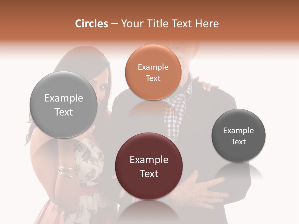 Female Geriatric Cravat PowerPoint Template