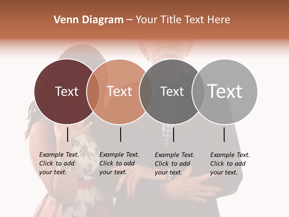 Female Geriatric Cravat PowerPoint Template