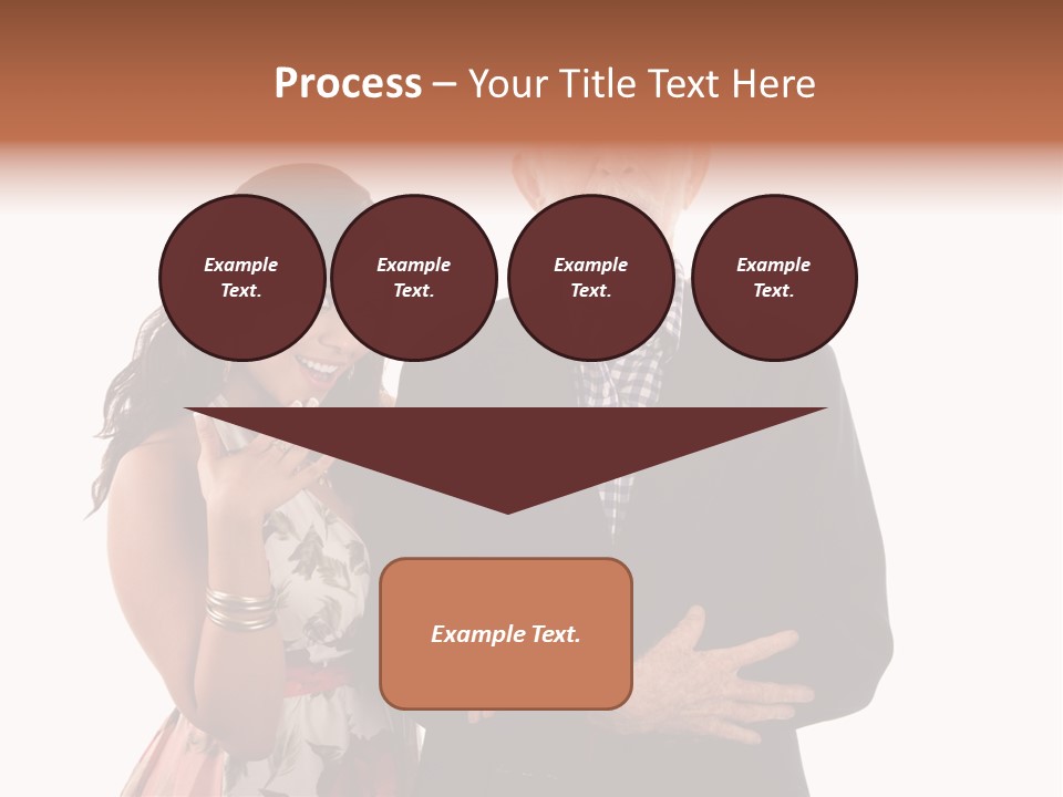 Female Geriatric Cravat PowerPoint Template