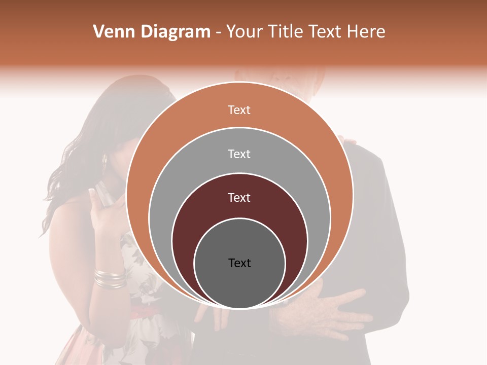 Female Geriatric Cravat PowerPoint Template