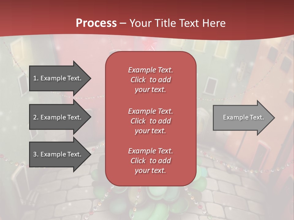 Greeting Tree Sett PowerPoint Template