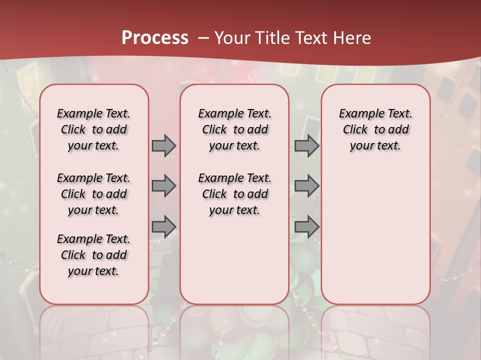 Greeting Tree Sett PowerPoint Template