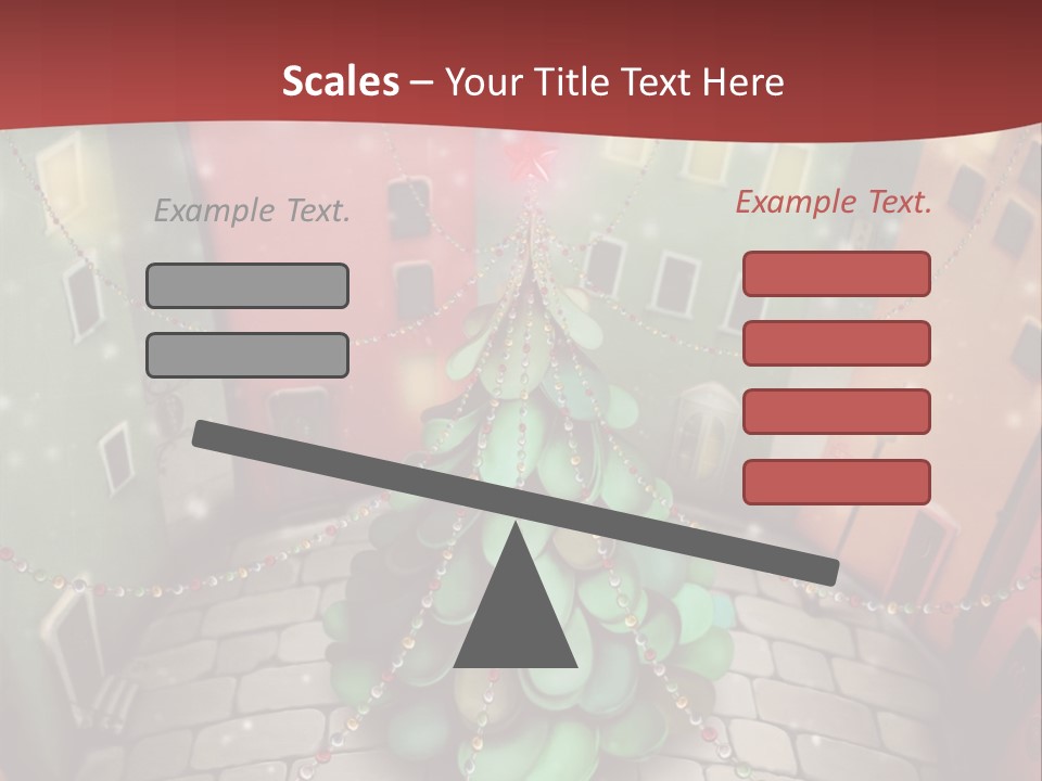 Greeting Tree Sett PowerPoint Template