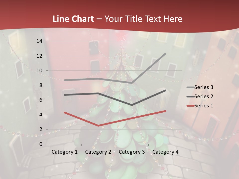 Greeting Tree Sett PowerPoint Template