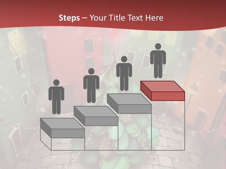 Greeting Tree Sett PowerPoint Template