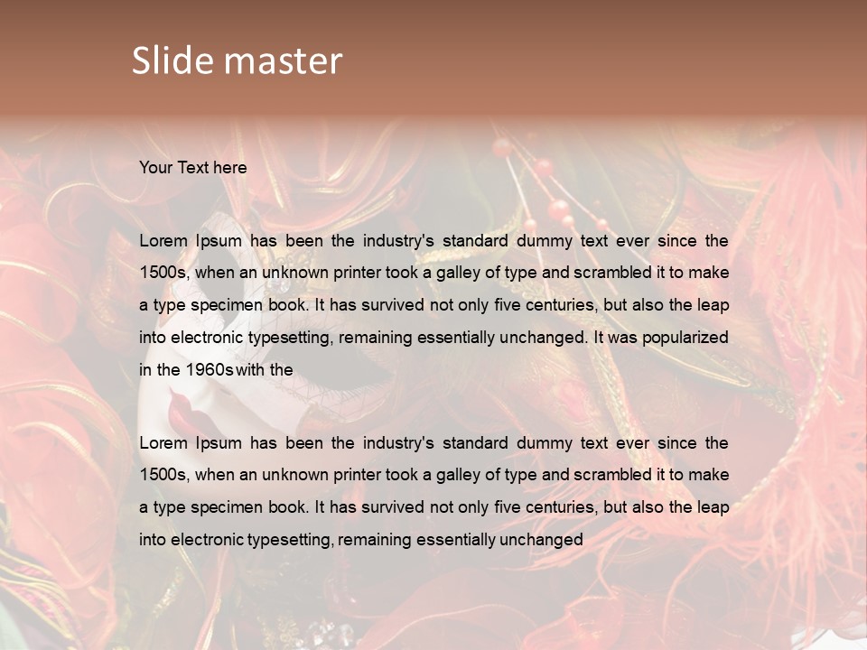 Artificial Doll Stage PowerPoint Template