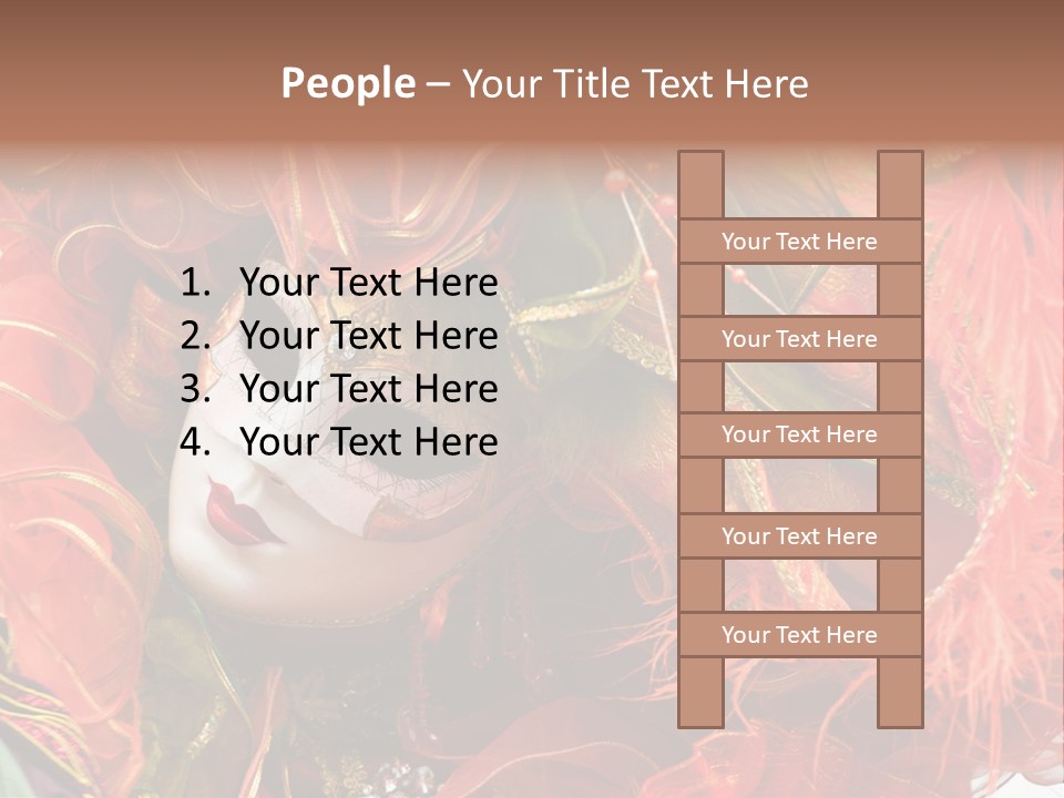 Artificial Doll Stage PowerPoint Template