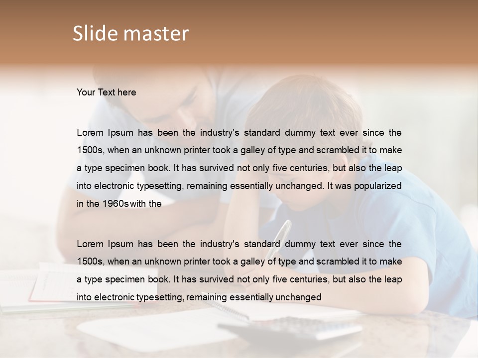 Travel Landscape Morning PowerPoint Template