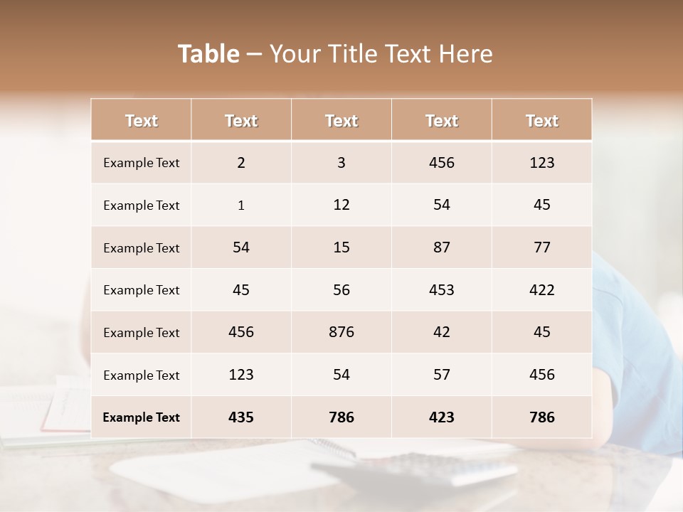 Travel Landscape Morning PowerPoint Template