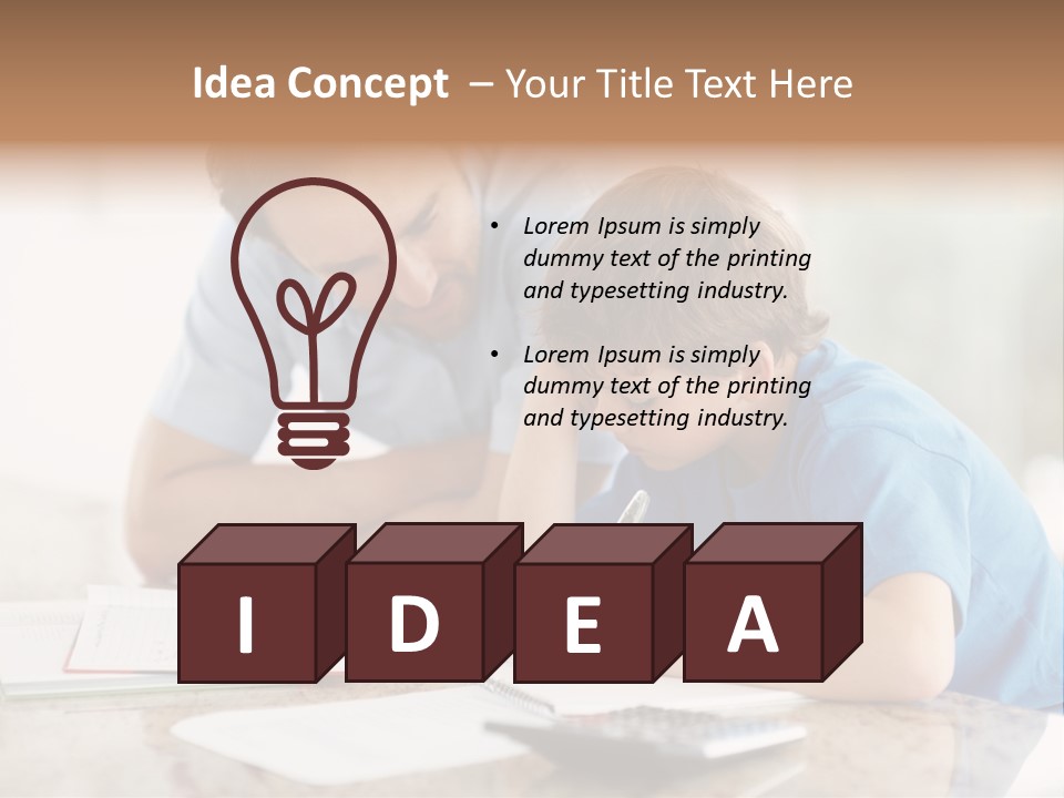 Travel Landscape Morning PowerPoint Template