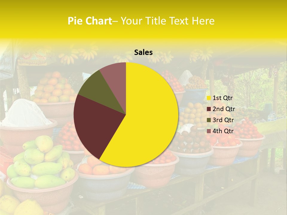 Stacked Mixed Pitaya PowerPoint Template