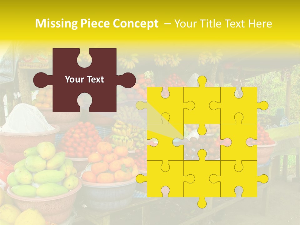 Stacked Mixed Pitaya PowerPoint Template