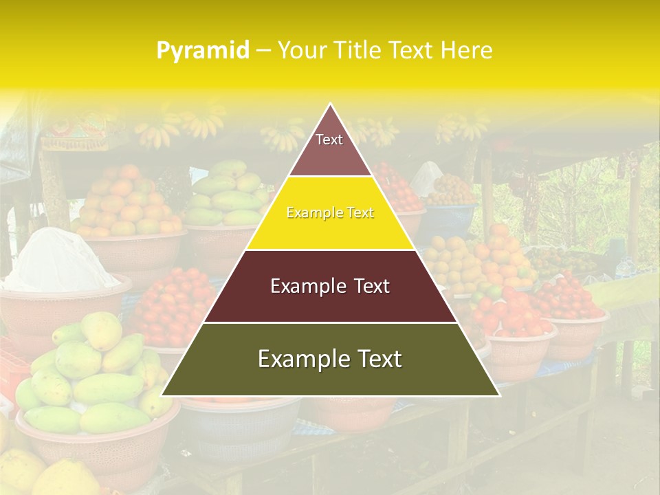 Stacked Mixed Pitaya PowerPoint Template