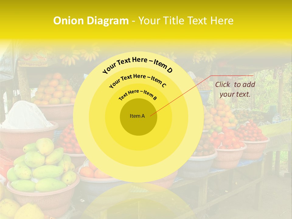 Stacked Mixed Pitaya PowerPoint Template