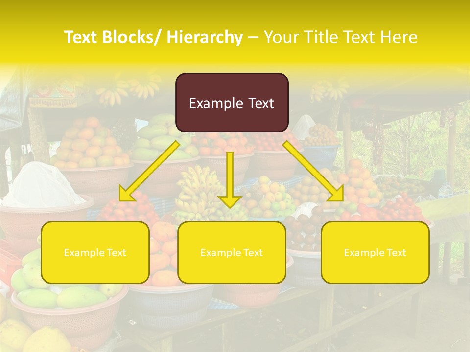 Stacked Mixed Pitaya PowerPoint Template