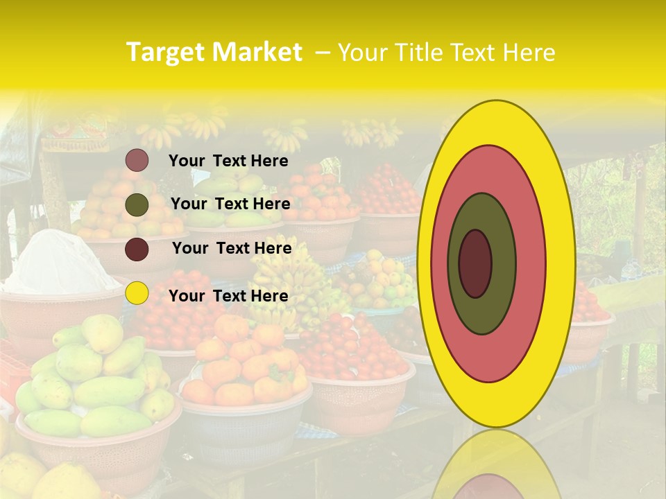 Stacked Mixed Pitaya PowerPoint Template