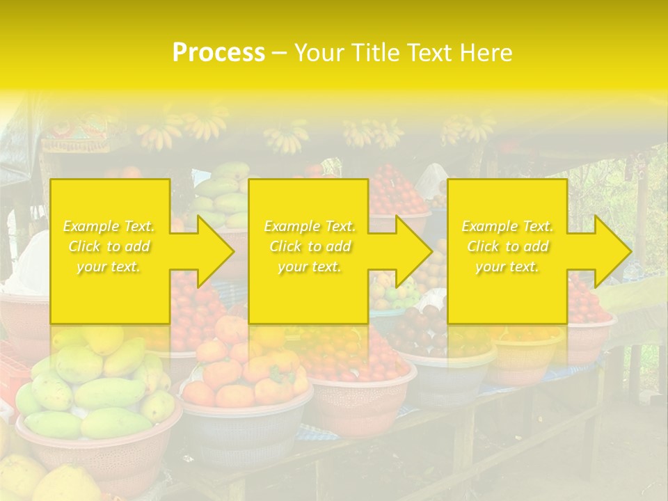 Stacked Mixed Pitaya PowerPoint Template