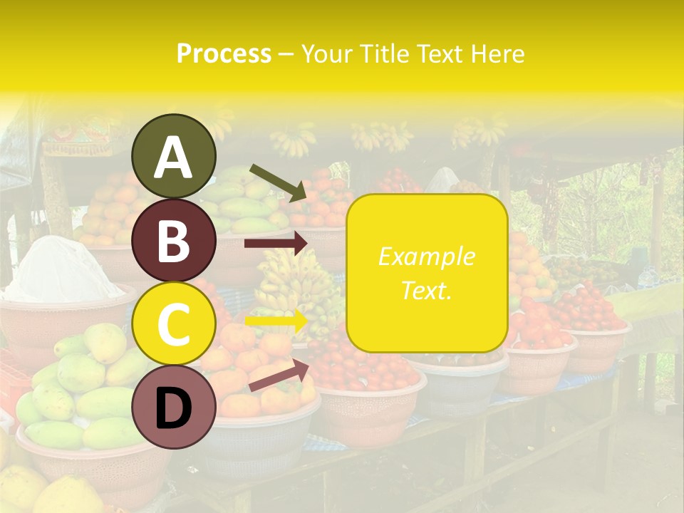 Stacked Mixed Pitaya PowerPoint Template