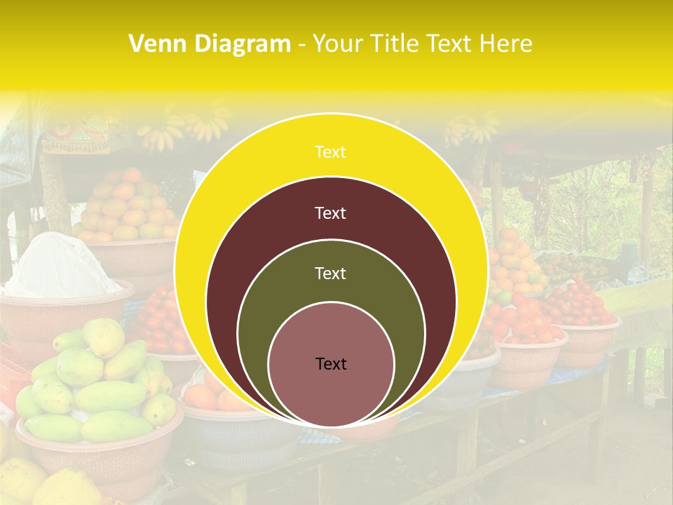 Stacked Mixed Pitaya PowerPoint Template