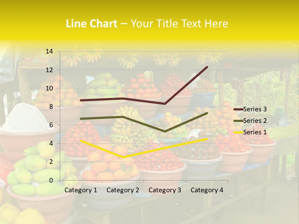 Stacked Mixed Pitaya PowerPoint Template