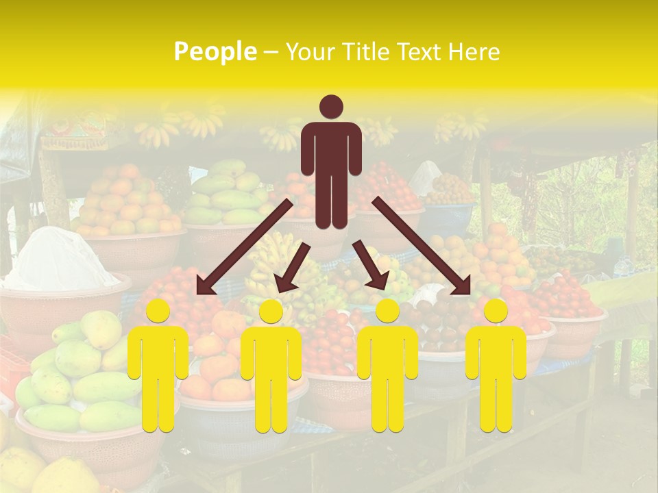 Stacked Mixed Pitaya PowerPoint Template