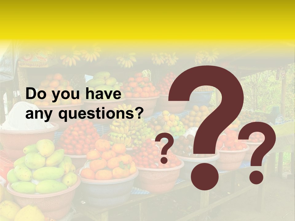 Stacked Mixed Pitaya PowerPoint Template