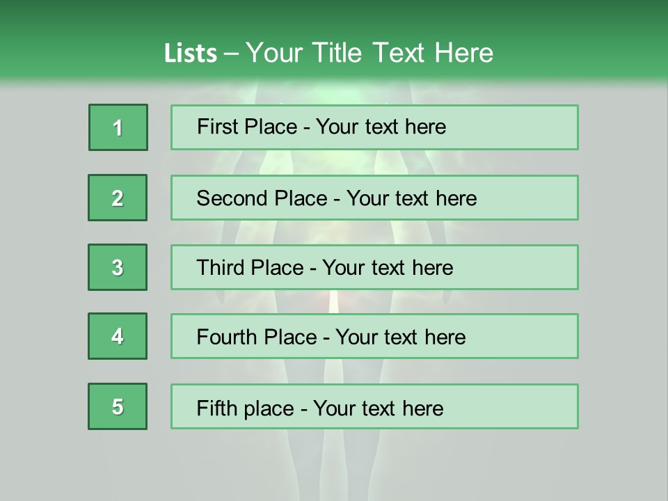 Body Evolution Creation PowerPoint Template