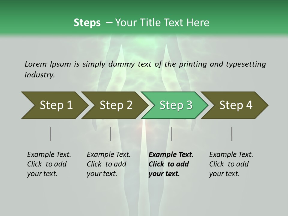 Body Evolution Creation PowerPoint Template