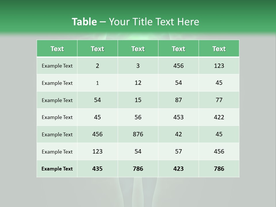 Body Evolution Creation PowerPoint Template