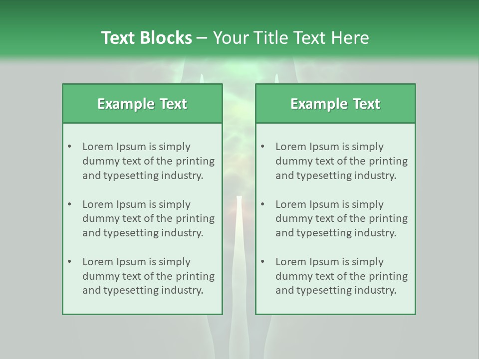 Body Evolution Creation PowerPoint Template