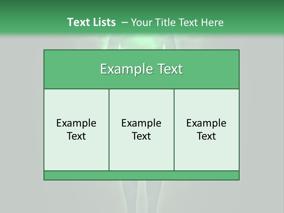 Body Evolution Creation PowerPoint Template