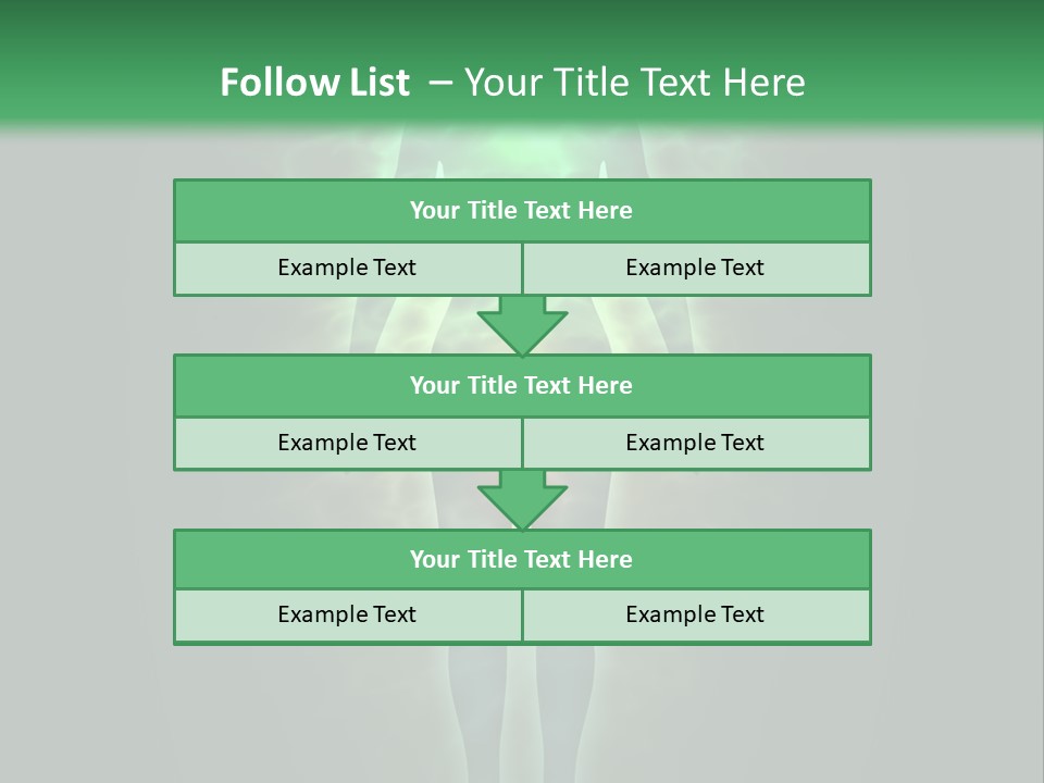 Body Evolution Creation PowerPoint Template