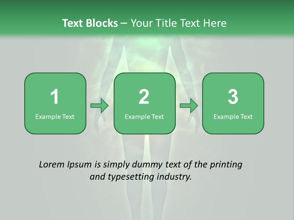Body Evolution Creation PowerPoint Template