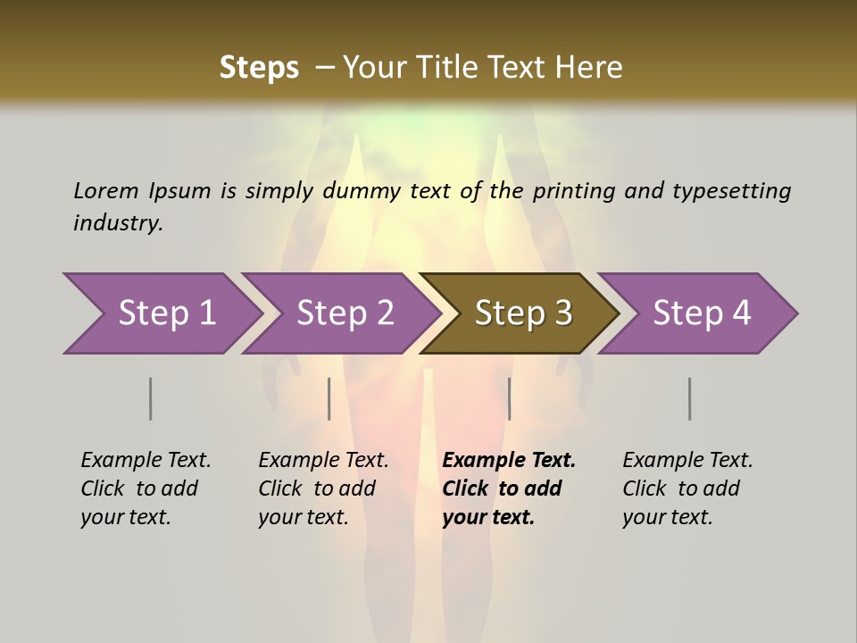 Background Noise Buddhism PowerPoint Template