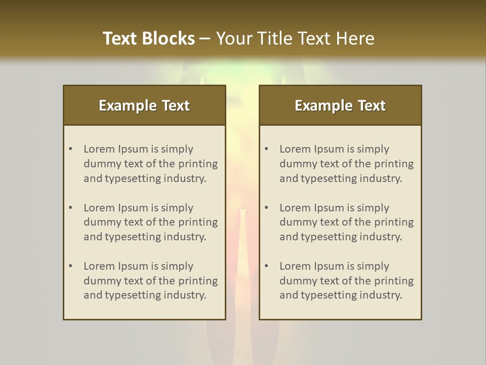 Background Noise Buddhism PowerPoint Template