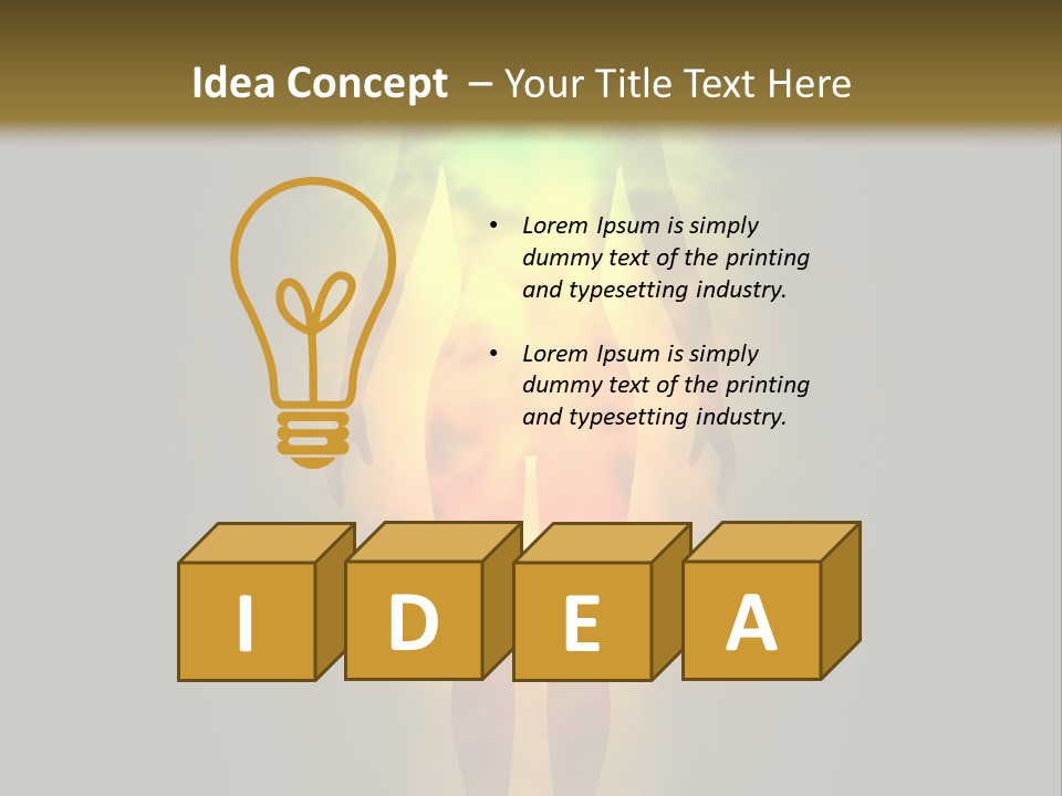 Background Noise Buddhism PowerPoint Template