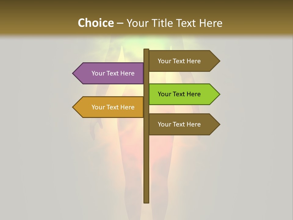 Background Noise Buddhism PowerPoint Template