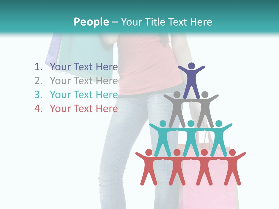 Hold Happy Joyful PowerPoint Template